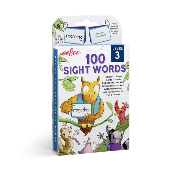 Tarjetas de Memoria 100 Sight Words - Nivel 3