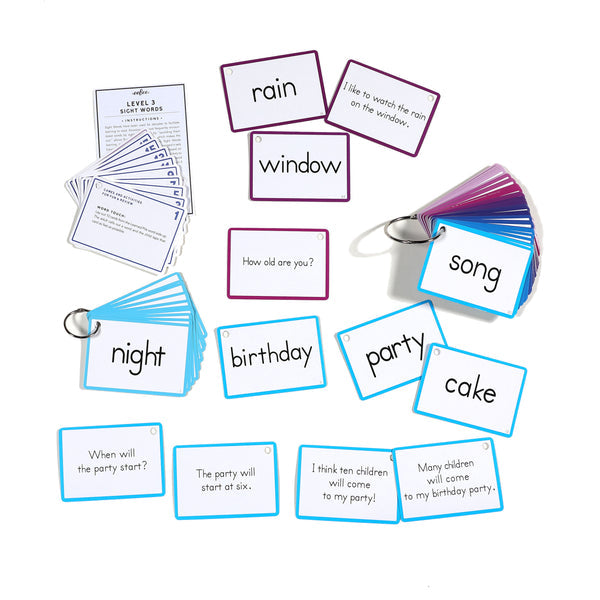 Tarjetas de Memoria 100 Sight Words - Nivel 3