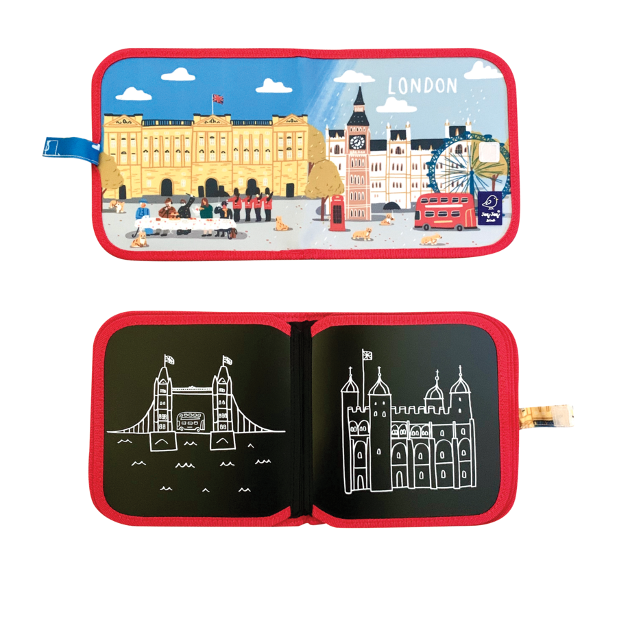Cuaderno de Pizarra para pintar Londres