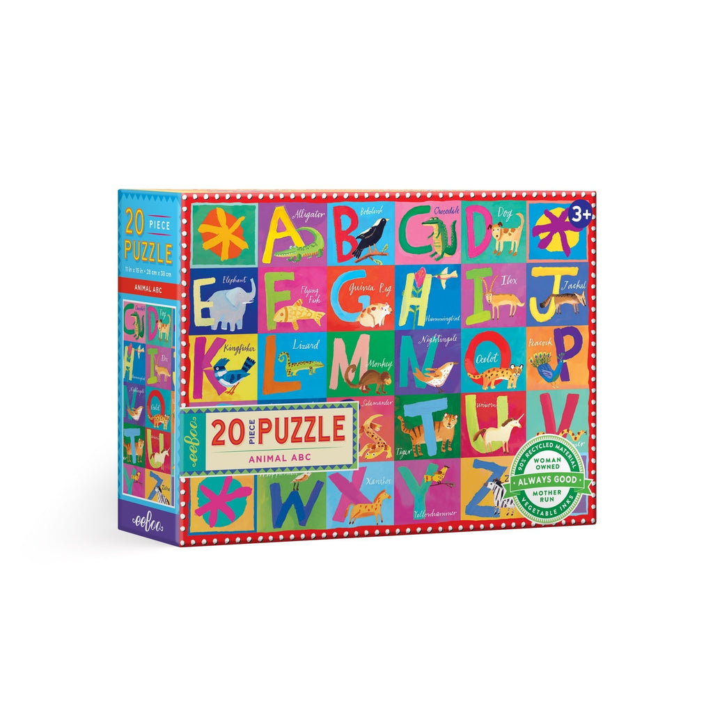 Puzzle 20 piezas ABC ¡NUEVO FORMATO!