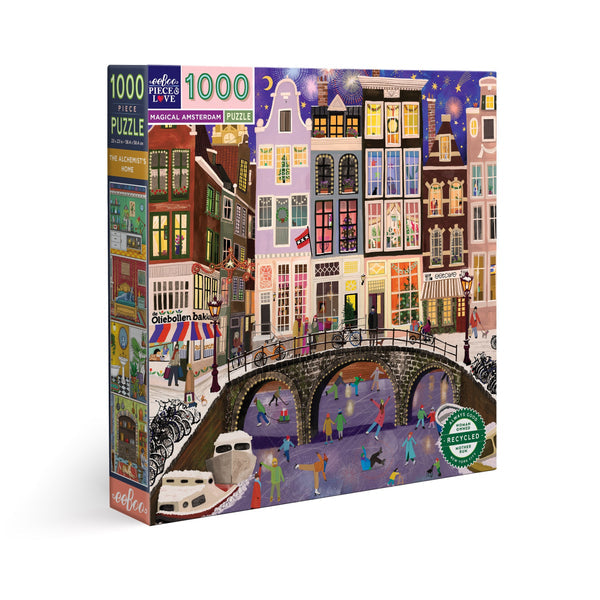 Puzzle 1000 piezas: Ámsterdam Mágica