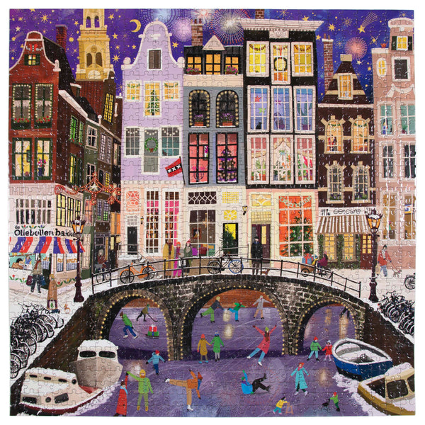 Puzzle 1000 piezas: Ámsterdam Mágica