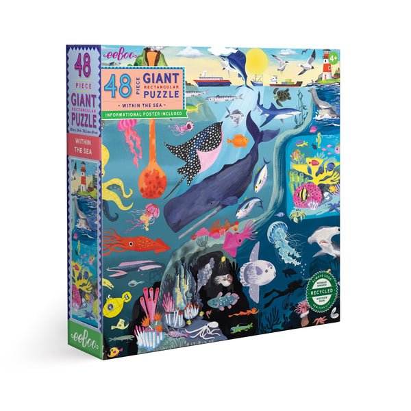 Puzzle Gigante 48 piezas En el mar