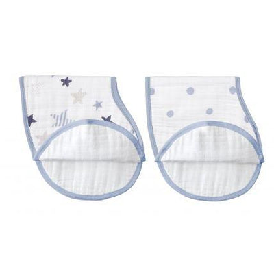 Pack 2 Burpy Bib Rock Star