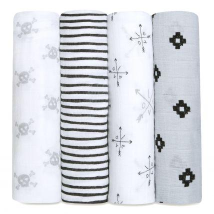 Swaddle 4 pack - Lovestruck