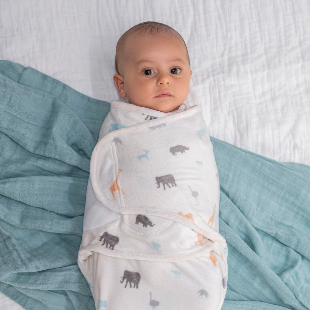 Sacos de plush 3 pack para Swaddling - Wild Prairie