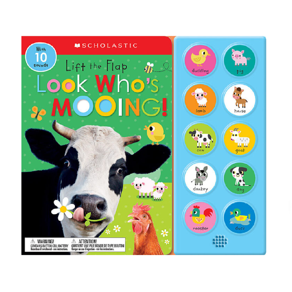 Libro levanta la solapa: Look Who's Mooing