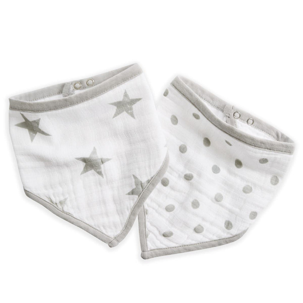 Babero bandana de muselina 2 pack - Dusty