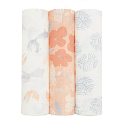 Swaddle de Bamboo 3 Pack - Koi Pond